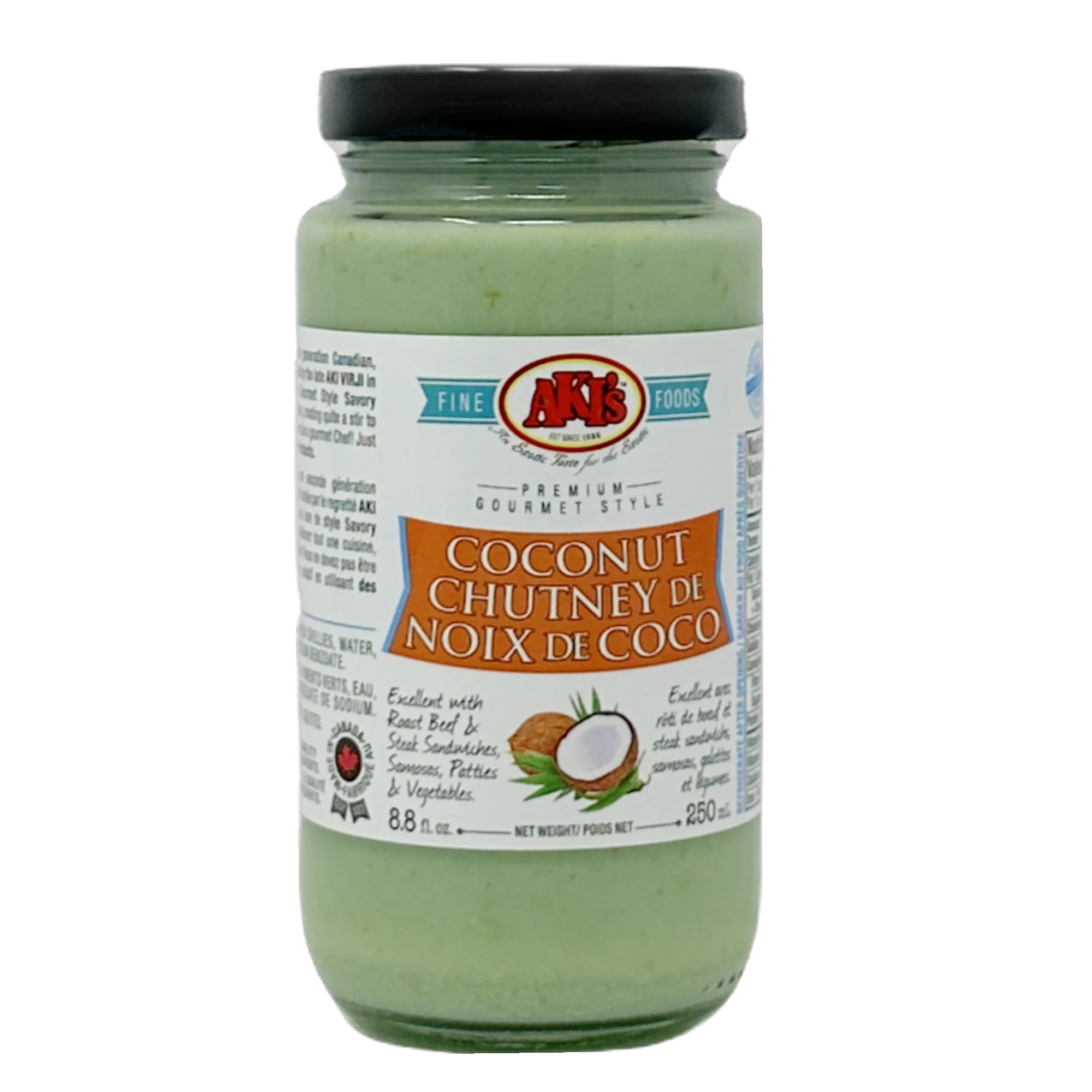 Akis Akis Coconut Chutney 250ml 250ml